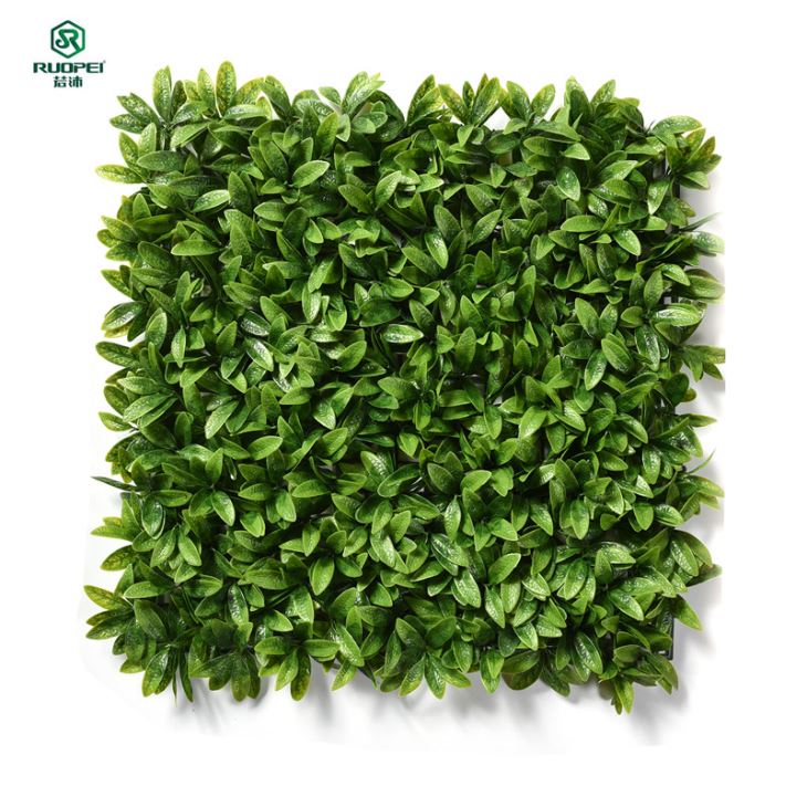 Faux Boxwood Panel