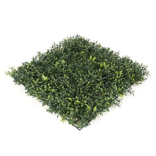 Faux Boxwood Hedge Mat Plastik Buatan Wall Box Buatan