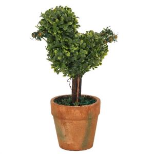 Hedge Hijau Buatan Set Bonsai